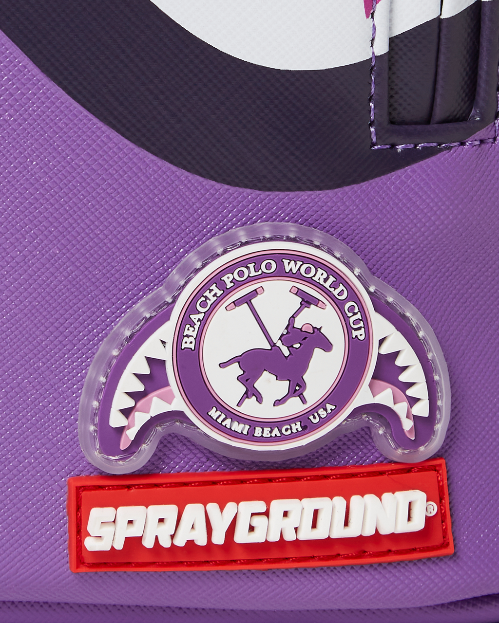 MIAMI BEACH POLO COLLAB BACKPACK (DLXV-PURPLE)