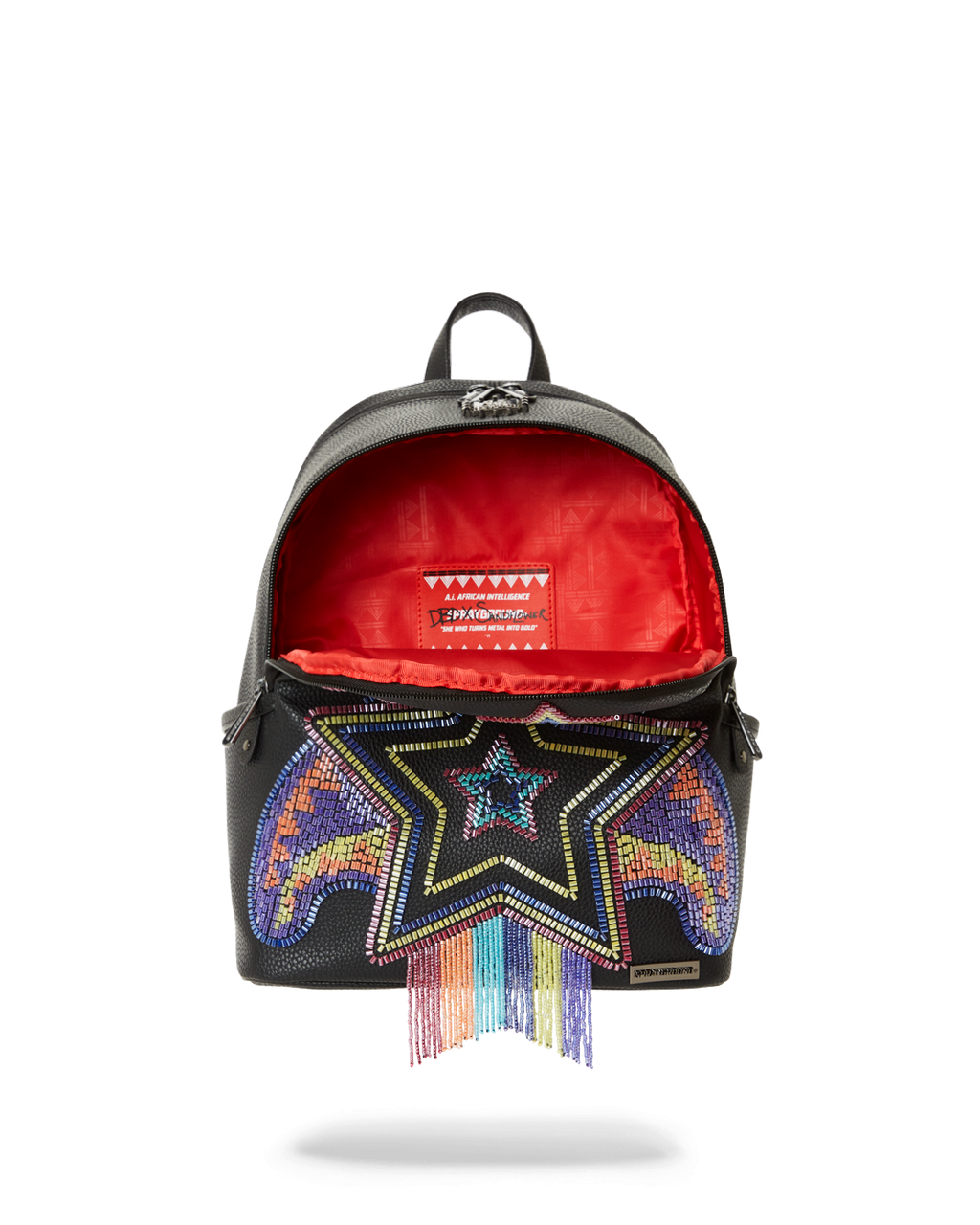 STAR RACER A.I.7 SANDFLOWER COLLAB BEADED SAVAGE BACKPACK