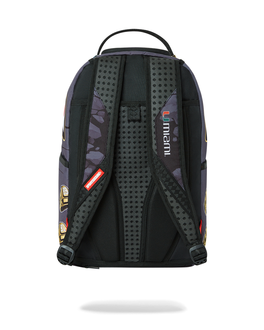 CANES MUSCLE UNIVERSITY OF MIAMI BACKPACK (WITH WARREN SAPP)