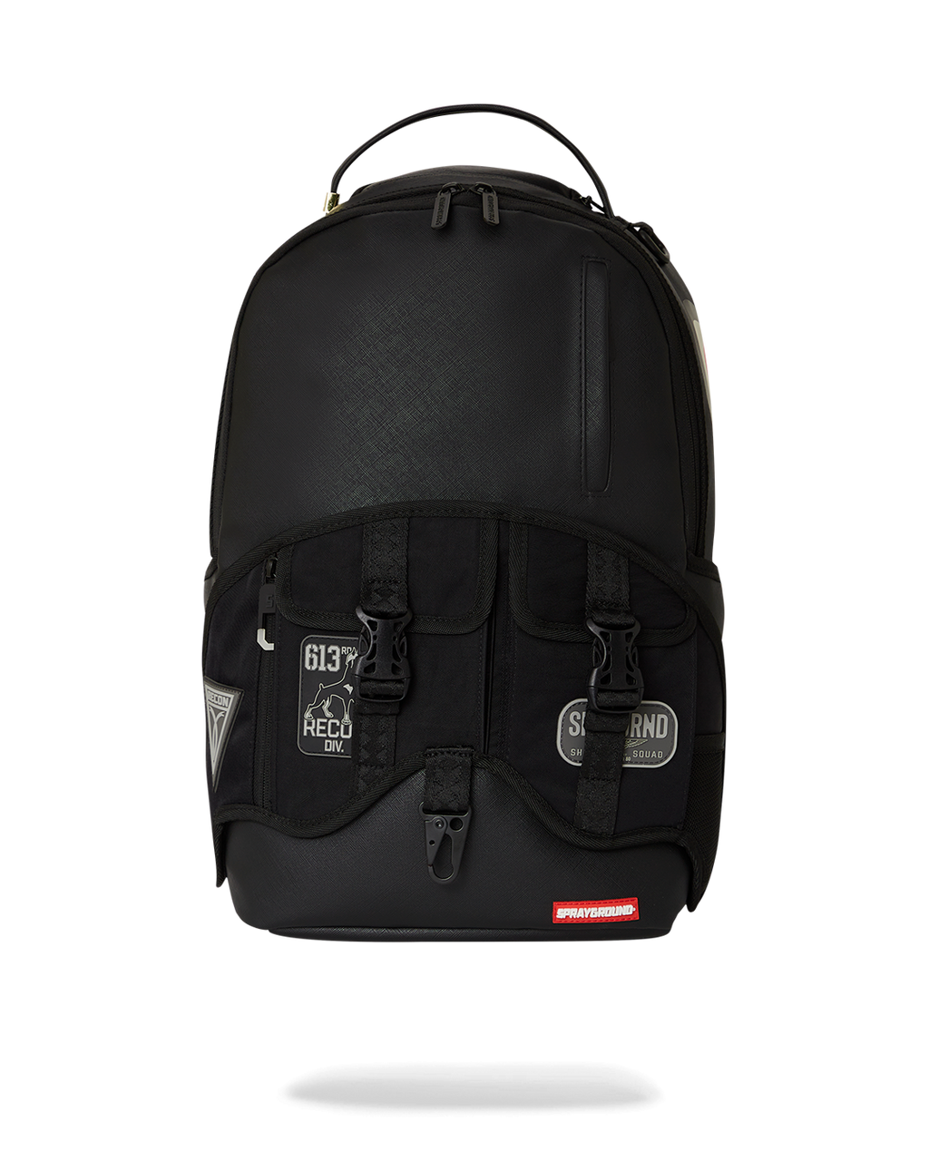 VELCRO SHARK - 3 INTERCHANGEABLE SHARKS BACKPACK (DLXV)