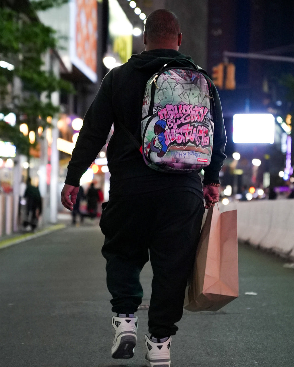 NAUGHTY BY NATURE HIP HOP HOORAY 30TH ANNIVERSARY COLLAB BACKPACK