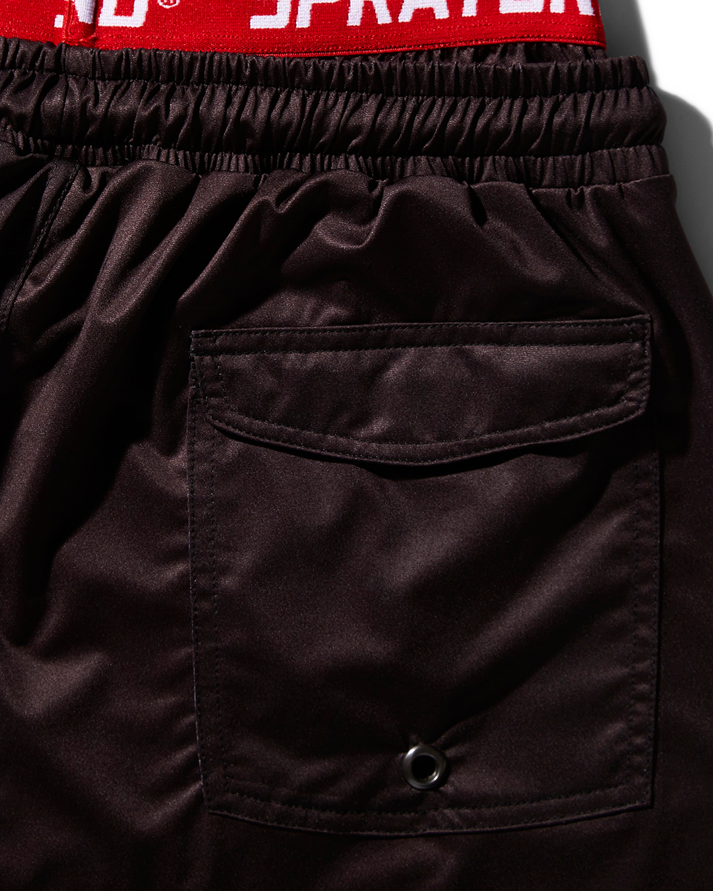 DRAGON WAVE CORTO SWIM TRUNKS (BLACK)